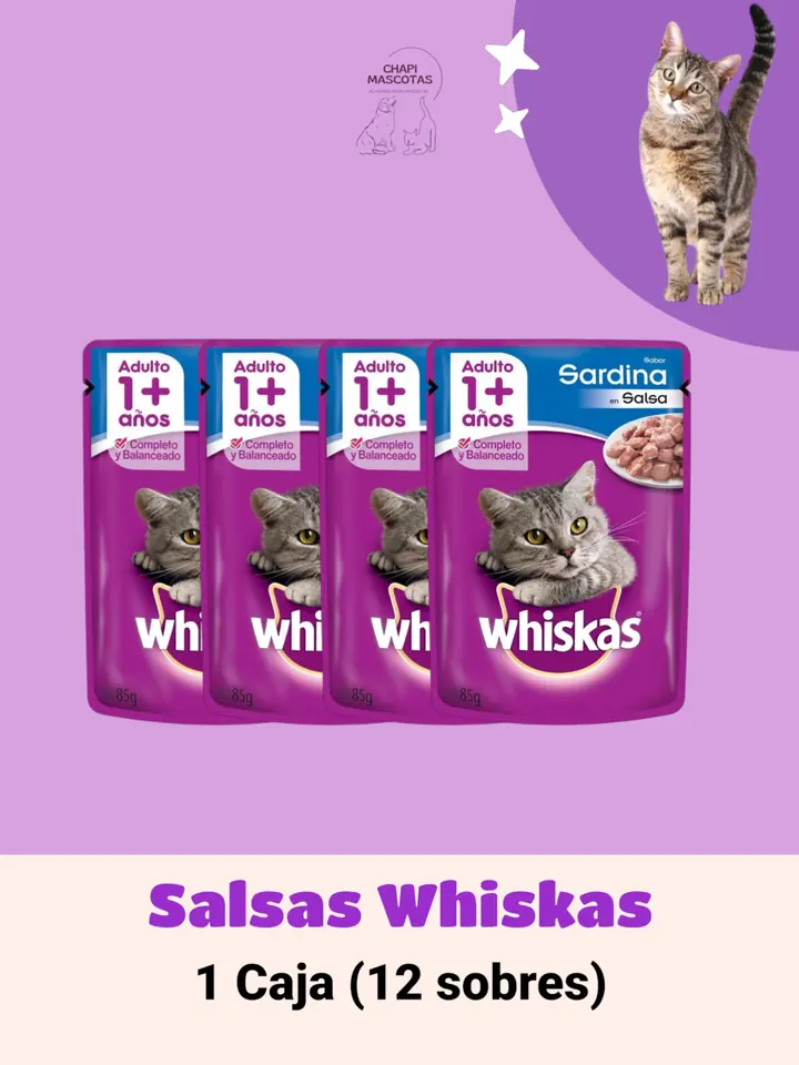 SALSAS WHISKAS X12