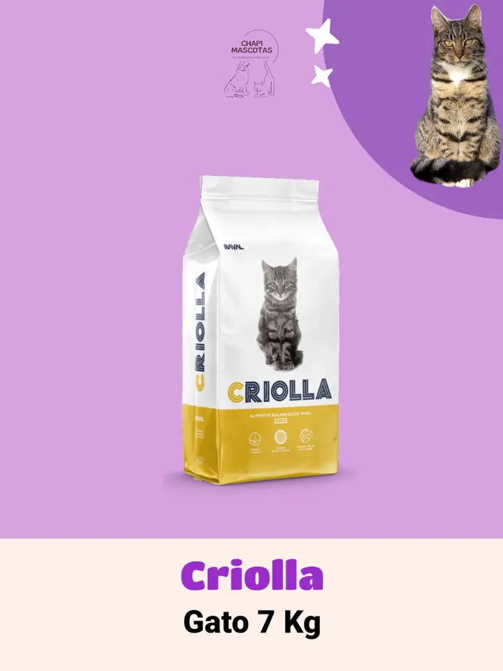 CRIOLLA GATO 7 KG