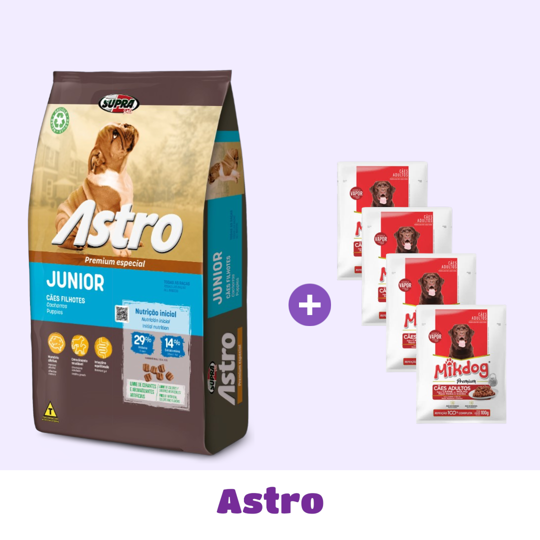 ASTRO CACHORRO 14 KG + SALSAS DE 🎁