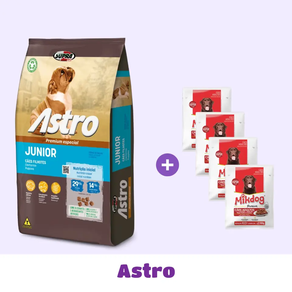 ASTRO CACHORRO 14 KG + SALSAS DE 🎁