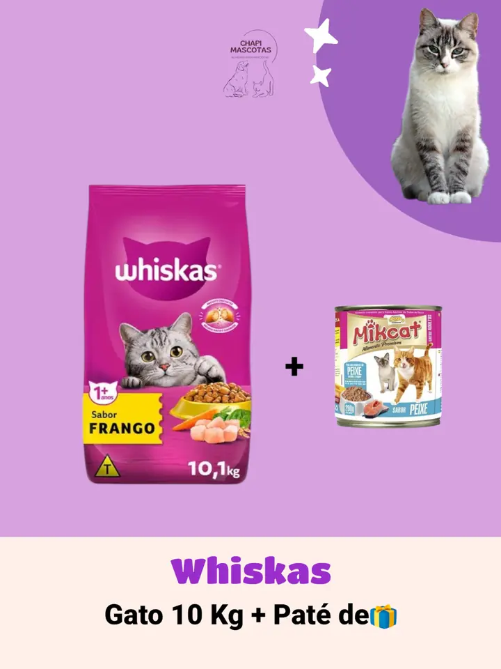 WHISKAS GATO 10 KG