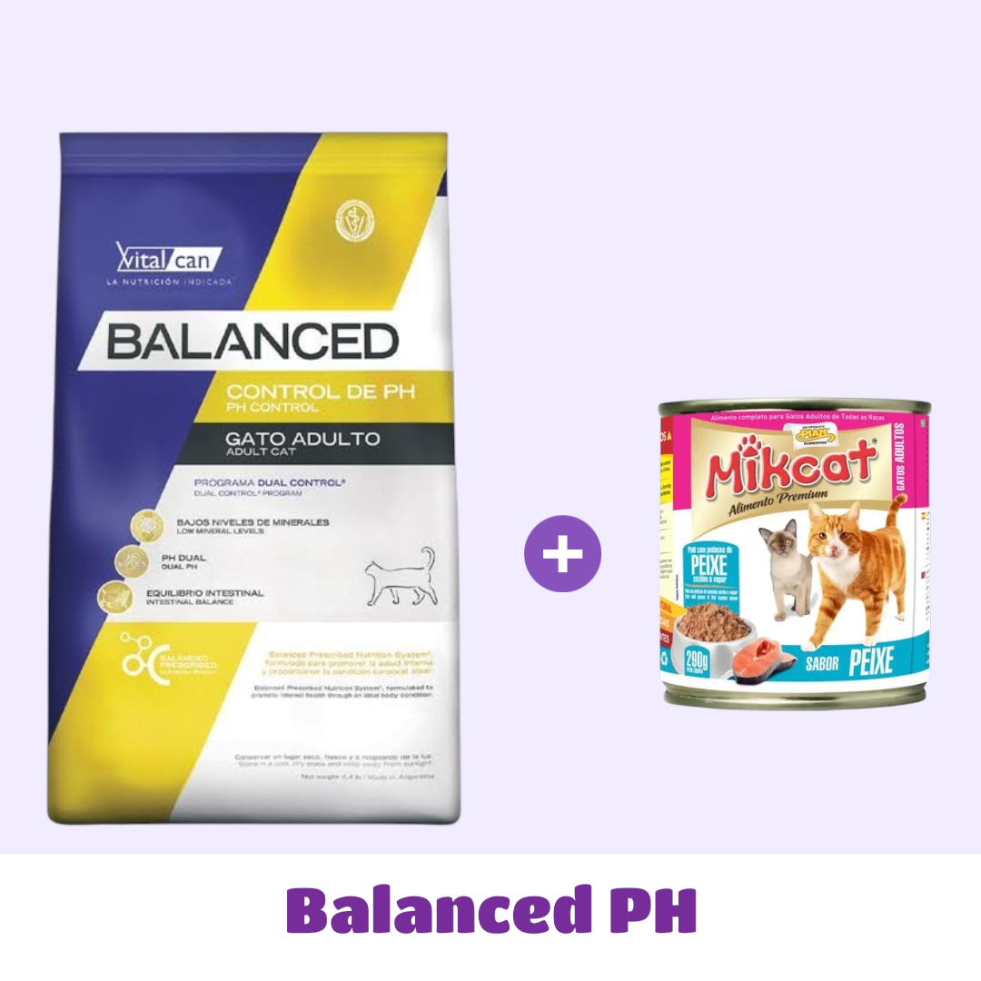 BALANCED GATO PH 7.5 KG + PATÉ DE 🎁