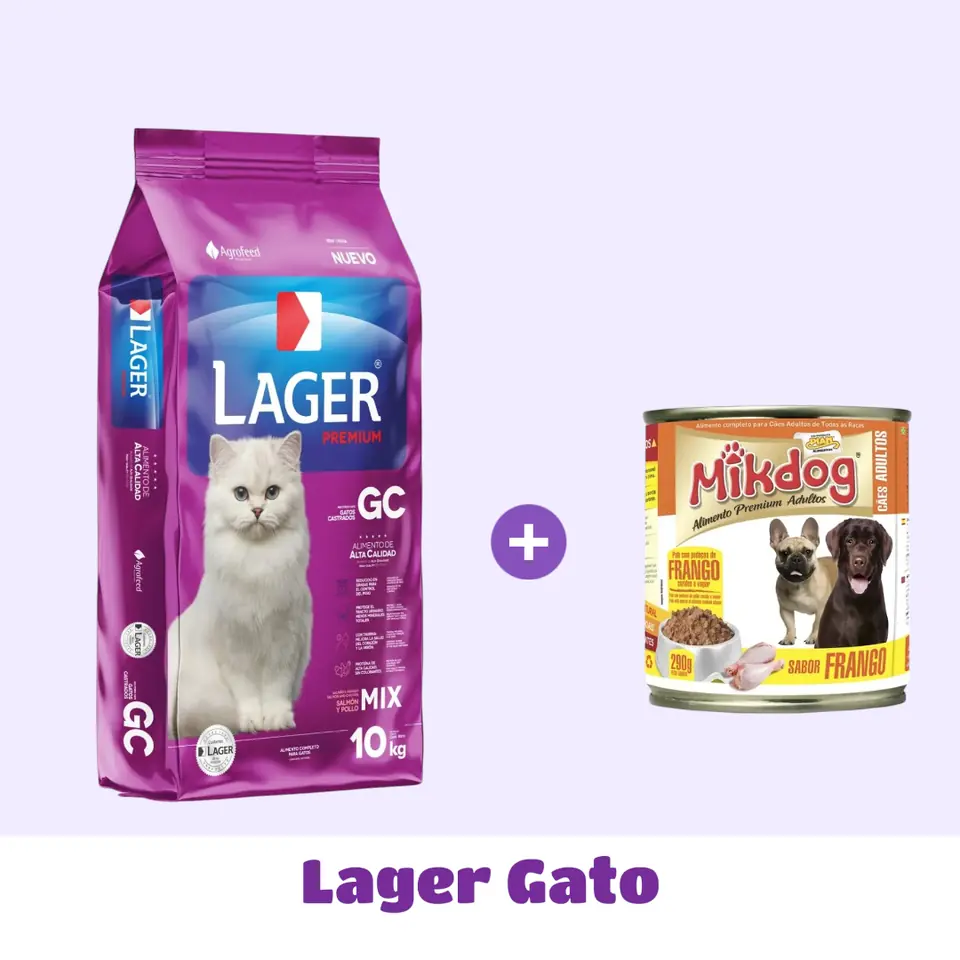 LAGER GATO CASTRADO 10 KG