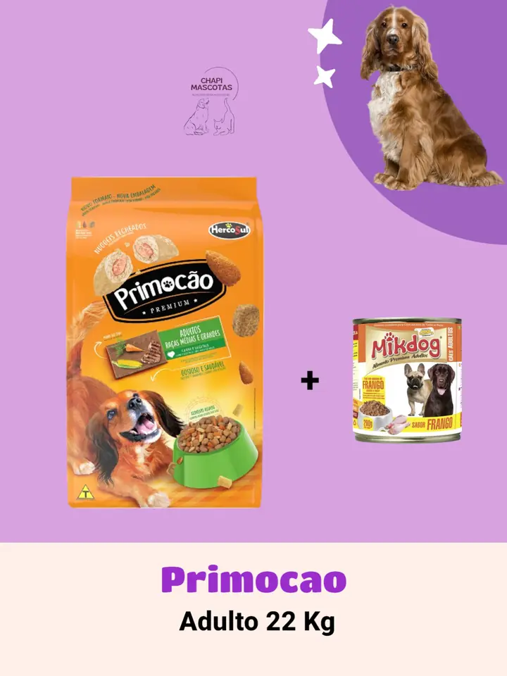 PRIMOCAO ADULTO  20+2 KG