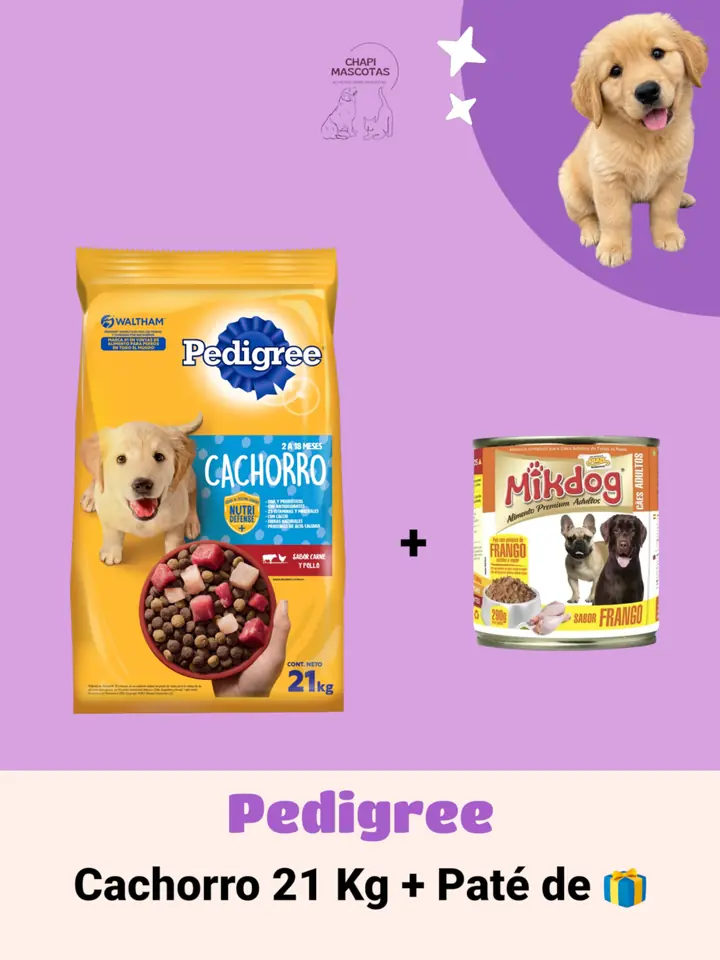 PEDIGREE CACHORRO 21 KG