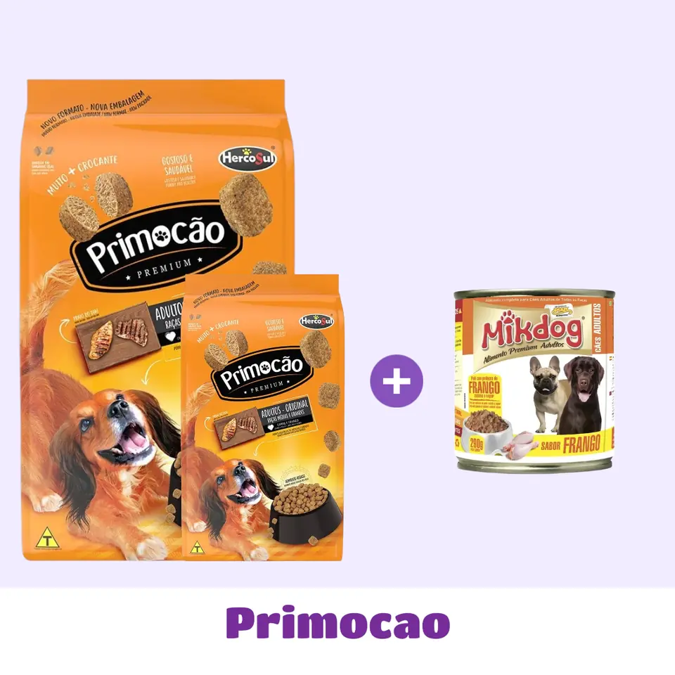 COMBO PRIMOCAO 22+10 KG