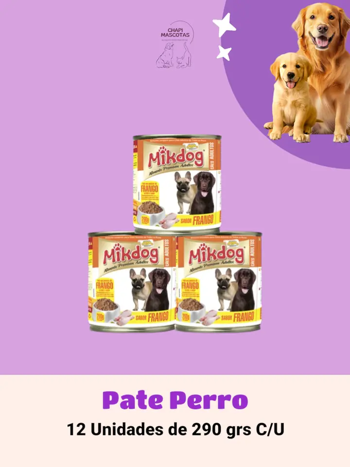 PATE PERRO X12