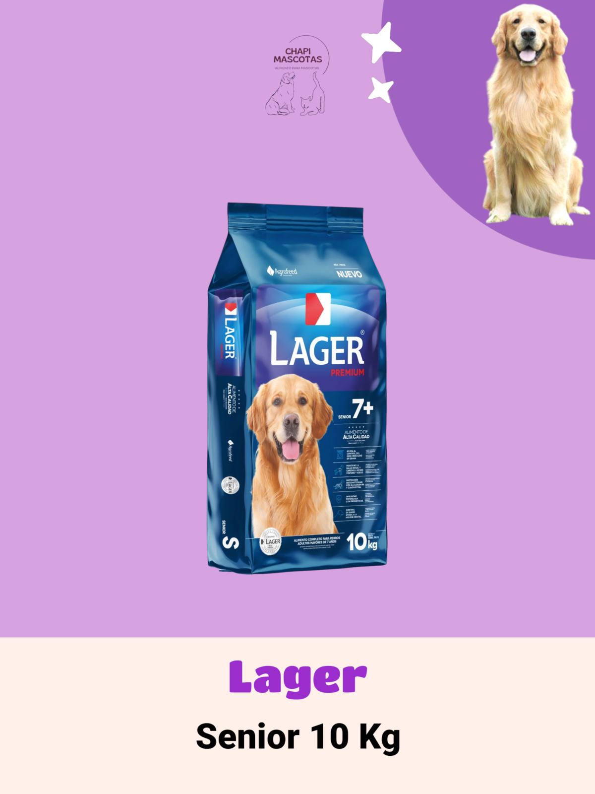 LAGER SENIOR 10 KG