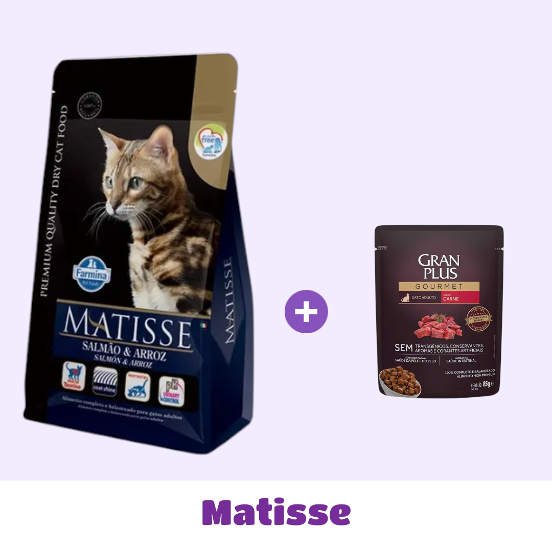 MATISSE SALMÓN Y ARROZ 7,5 KG + SNACK DE 🎁