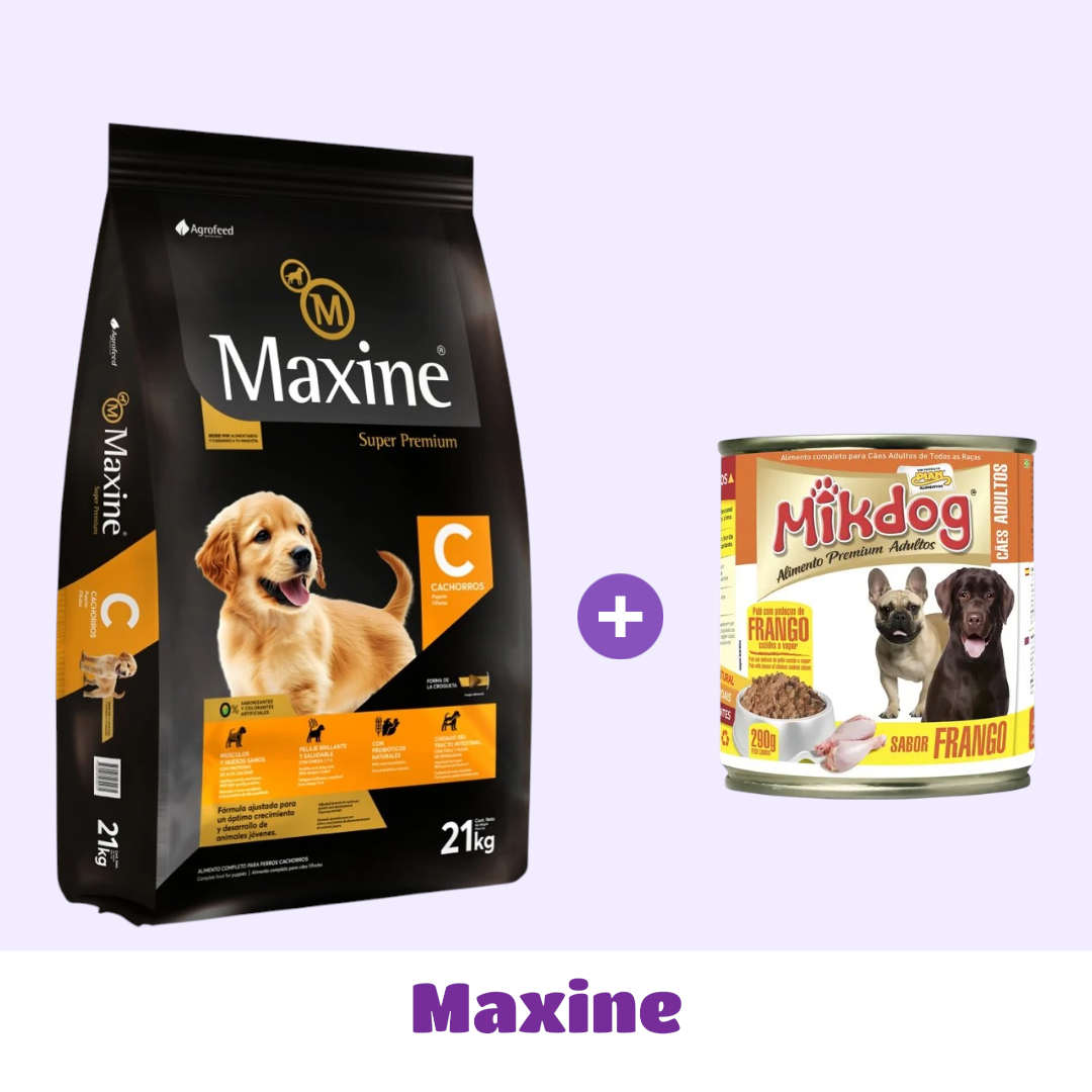 MAXINE CACHORRO 21 KG + PATÉ DE 🎁