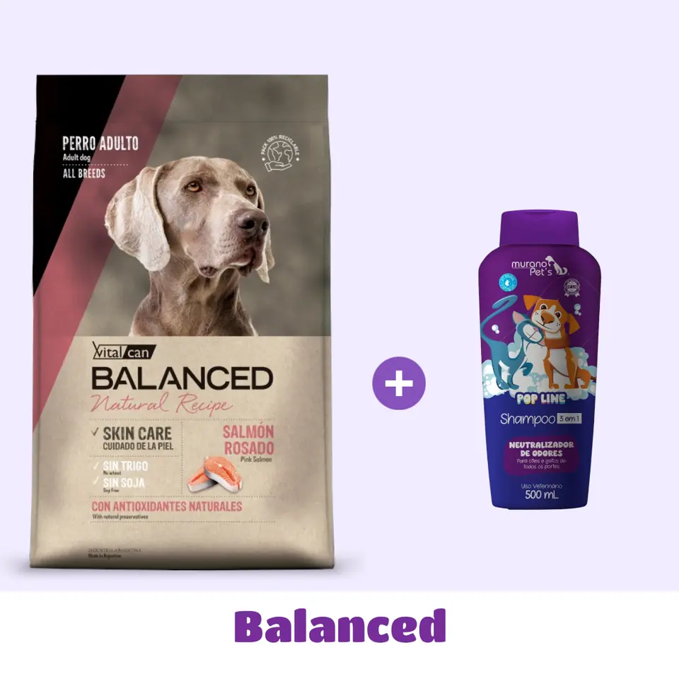 BALANCED 17 KG + SHAMPOO 🎁