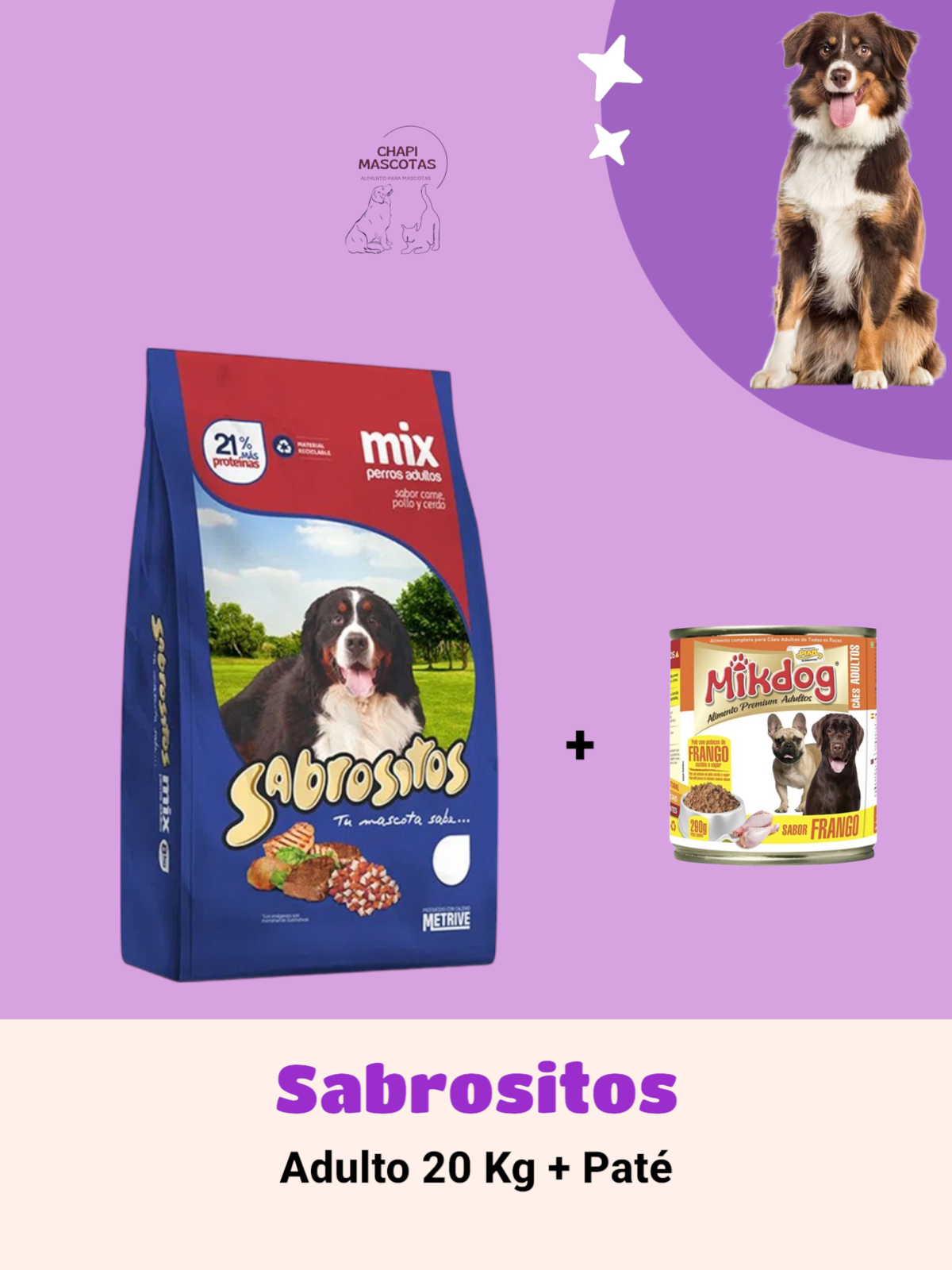 SABROSITOS 20 KG