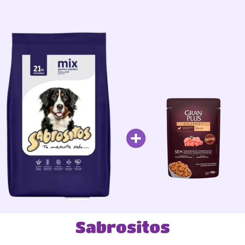 SABROSITOS 20 KG + SNACK DE 🎁