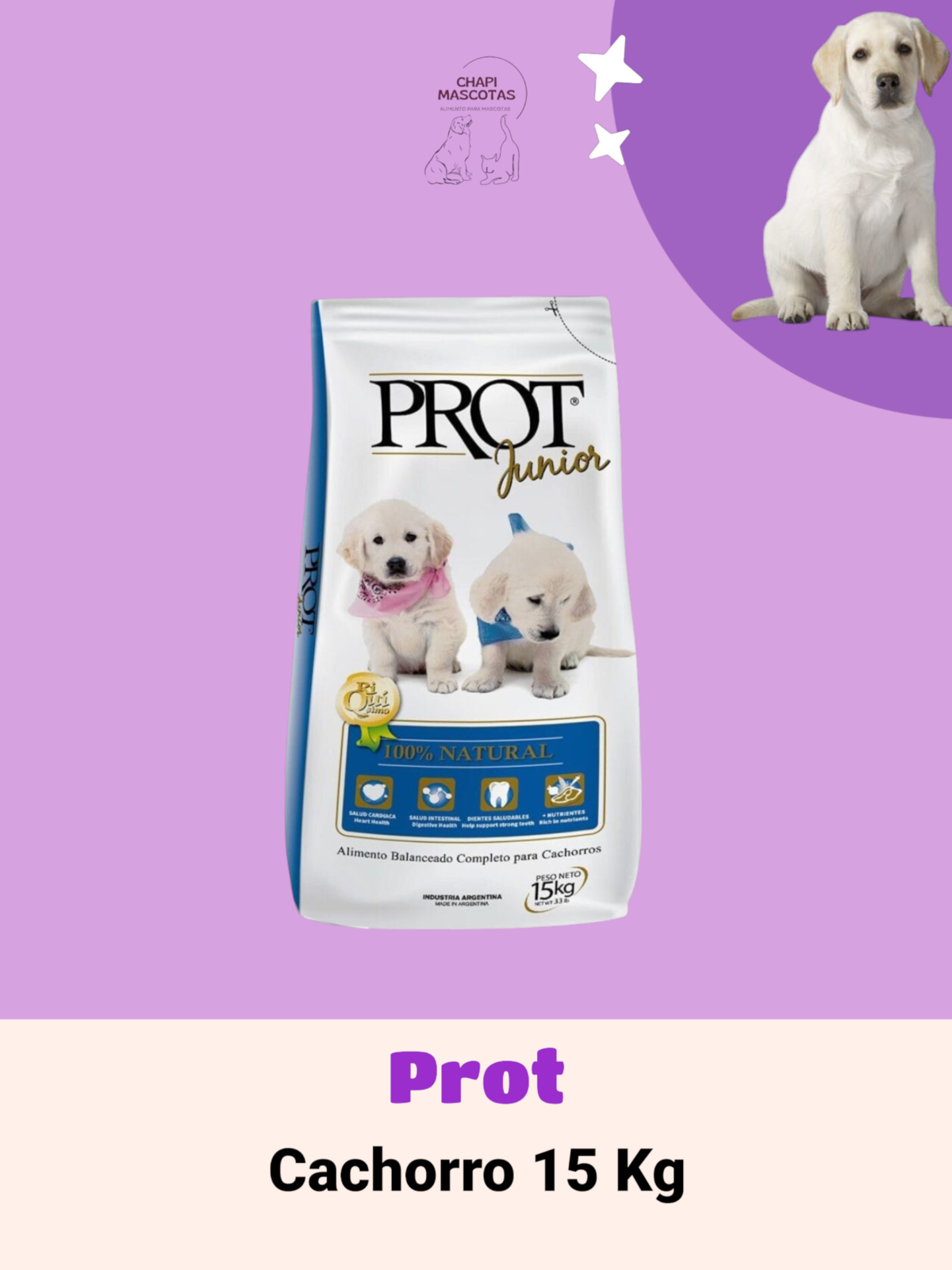 PROT 27 CACHORRO 15 KG