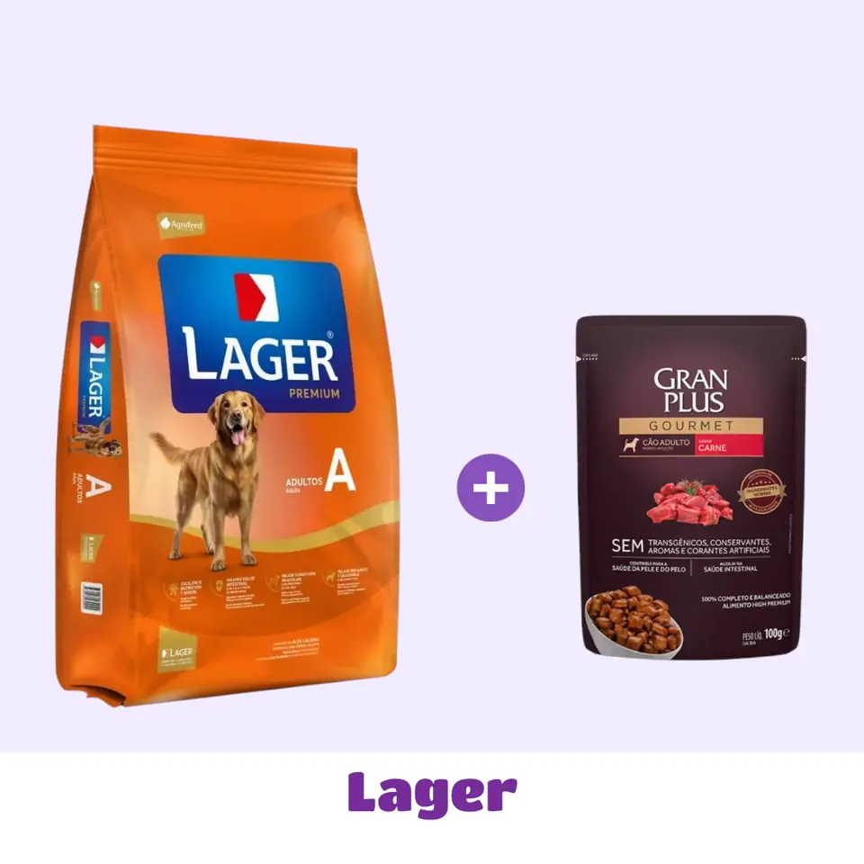 LAGER 25 KG + SALSA DE 🎁