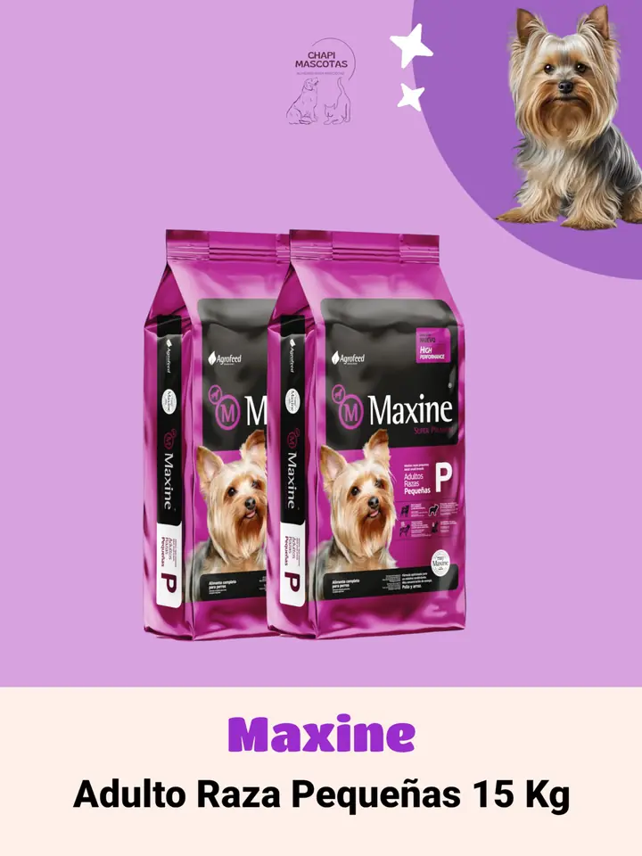MAXINE ADULTO RAZA PEQUEÑA 15 KG