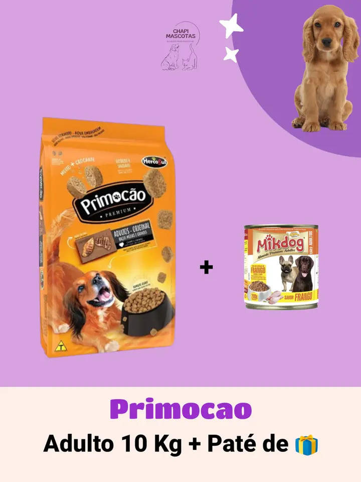 PRIMOCAO ADULTO 10 KG