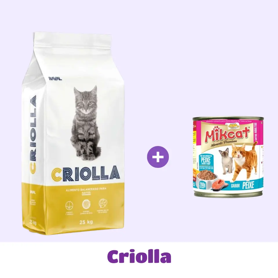 CRIOLLA GATO 25 KG
