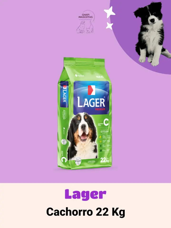 LAGER CACHORRO 22 KG