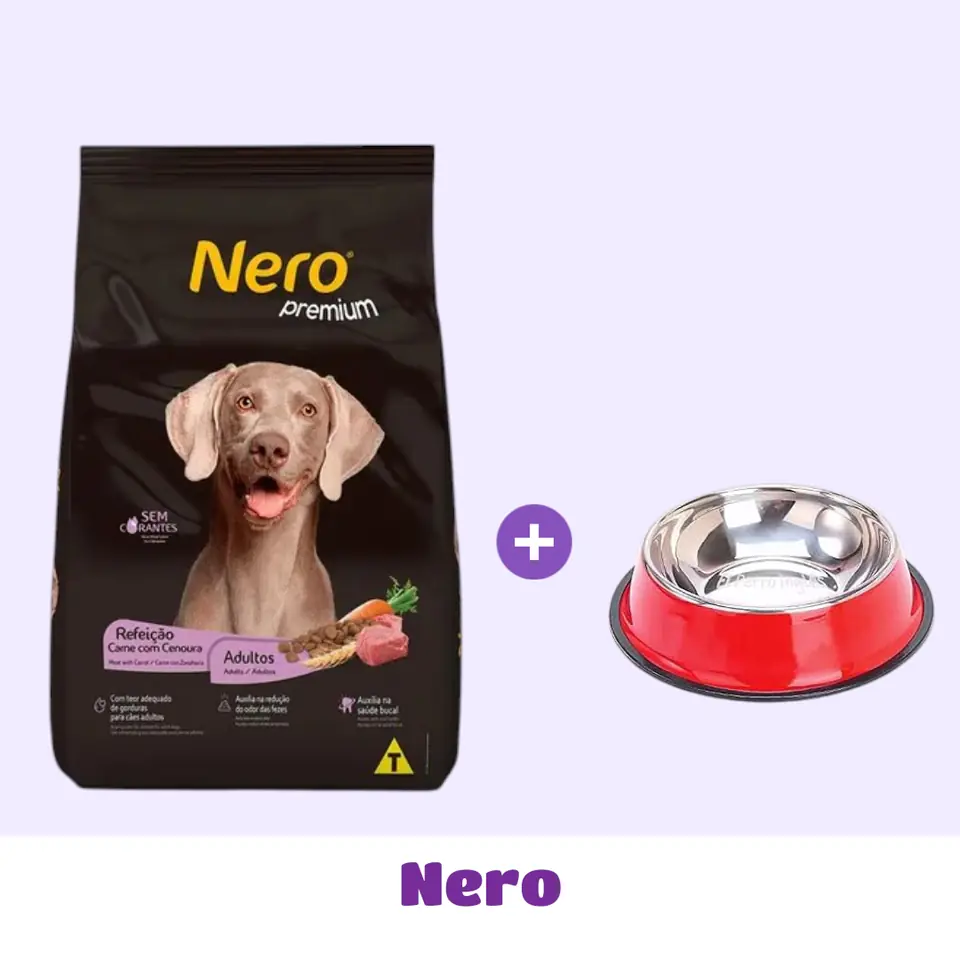 NERO PREMIUM 20 KG + PLATO DE 🎁