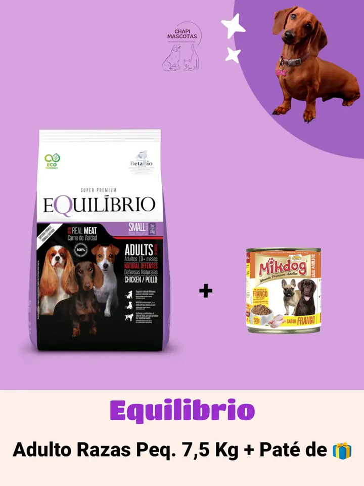 EQUILIBRIO RAZAS PEQUEÑAS 7,5 KG