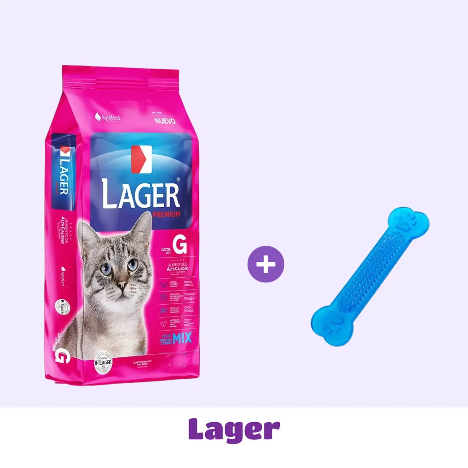 LAGER GATO 22 KG