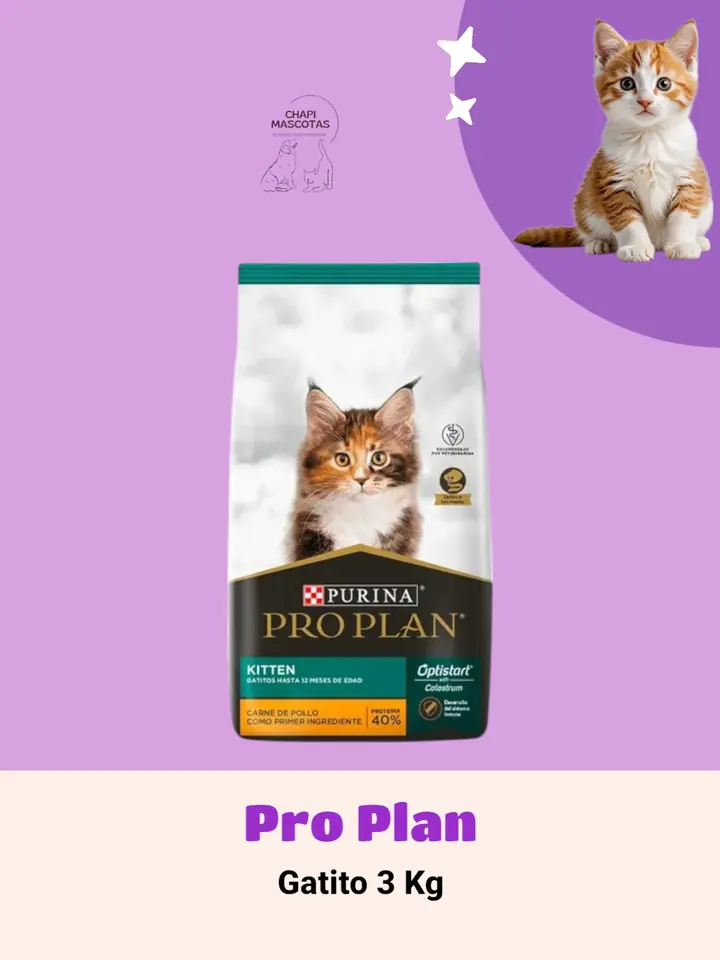 PRO PLAN GATITO 3 KG
