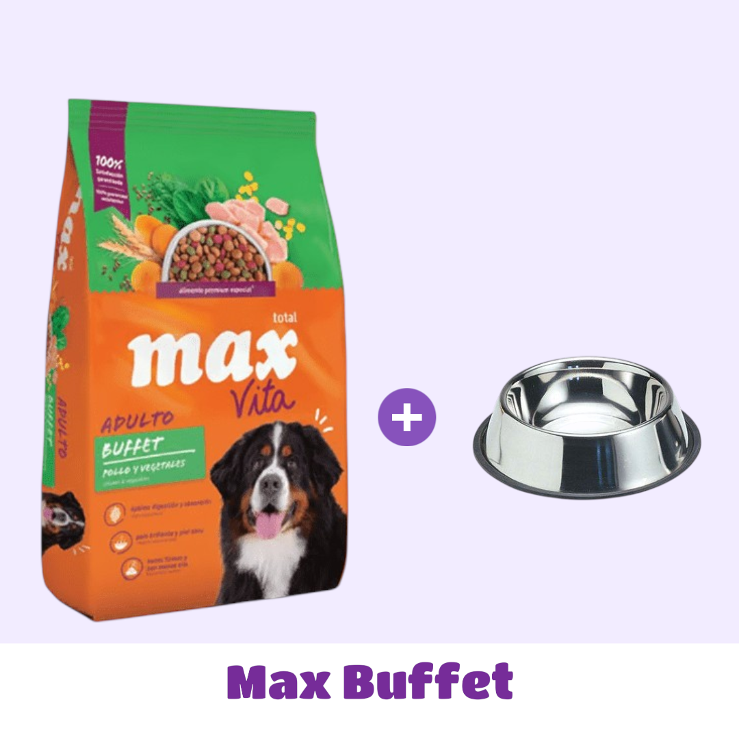 MAX BUFFET 20+2 ADULTO KG