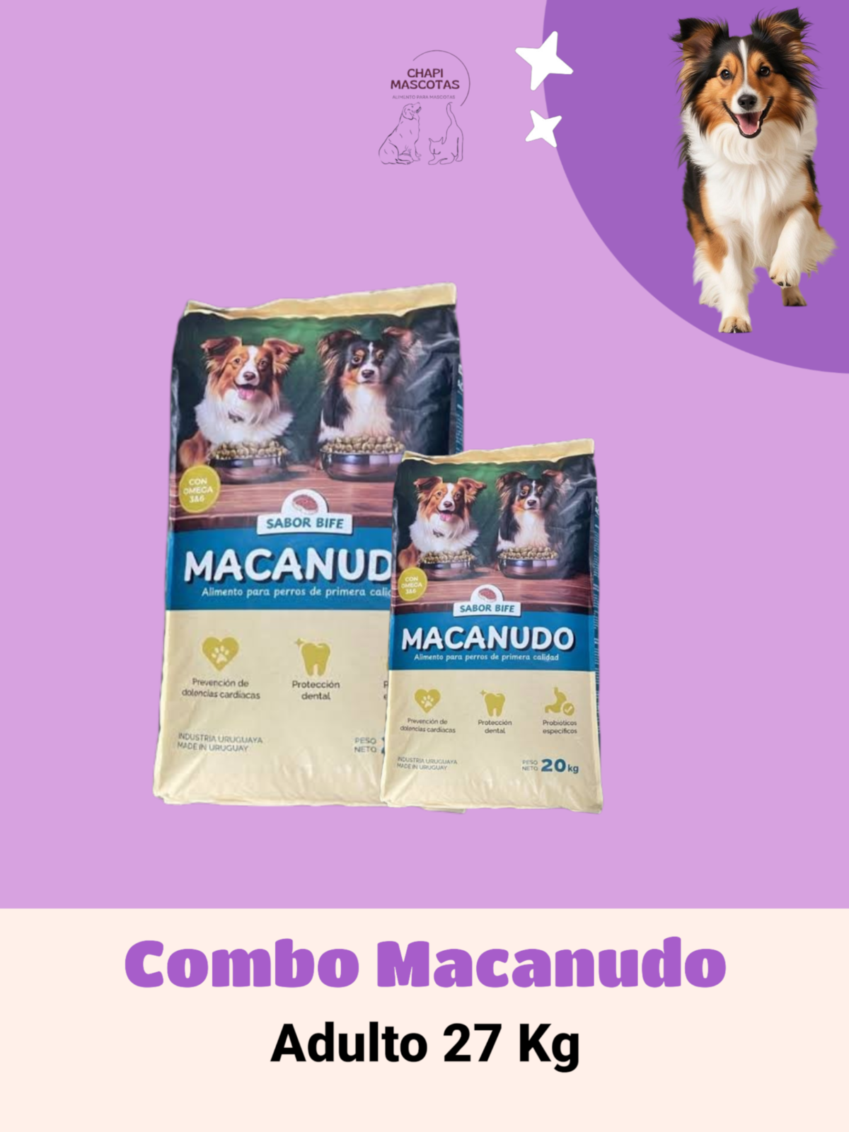 COMBO MACANUDO 27 KG