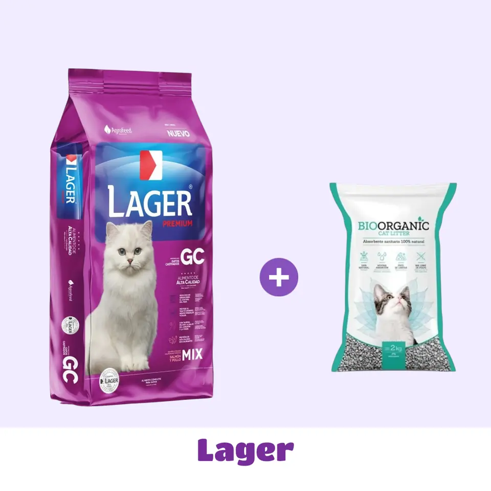 LAGER GATO CASTRADO 22 KG
