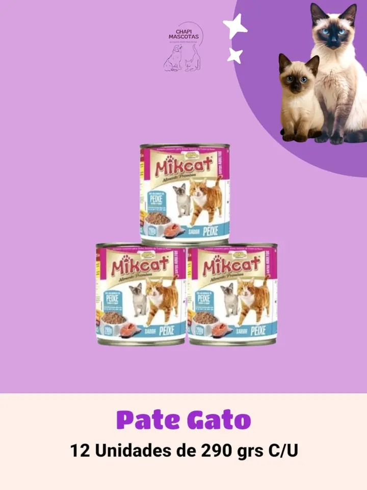 PATE GATO X12