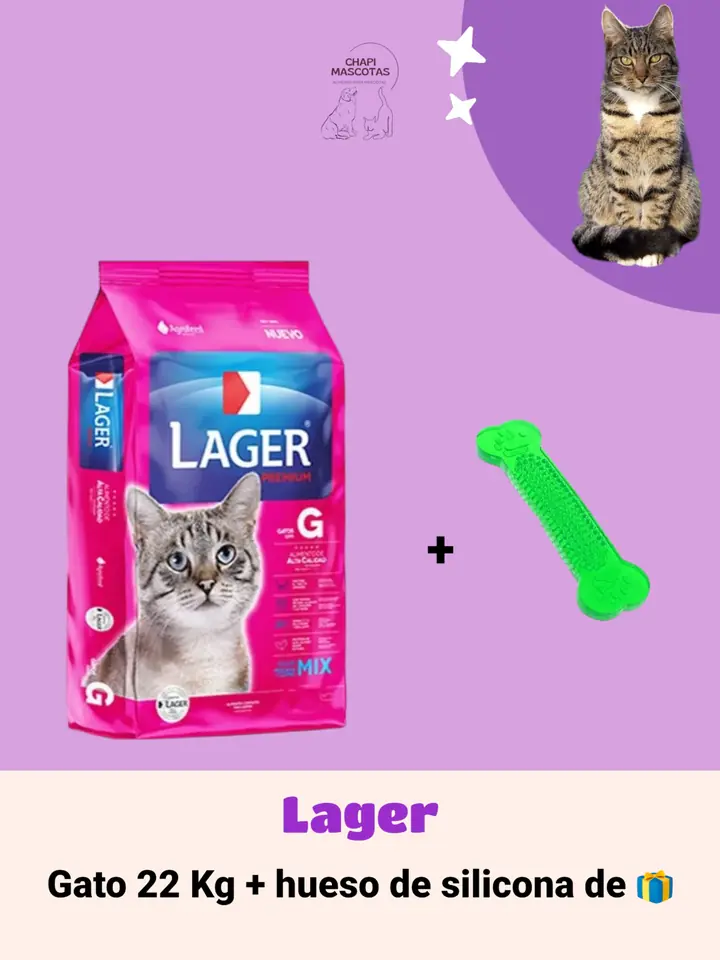 LAGER GATO 22 KG
