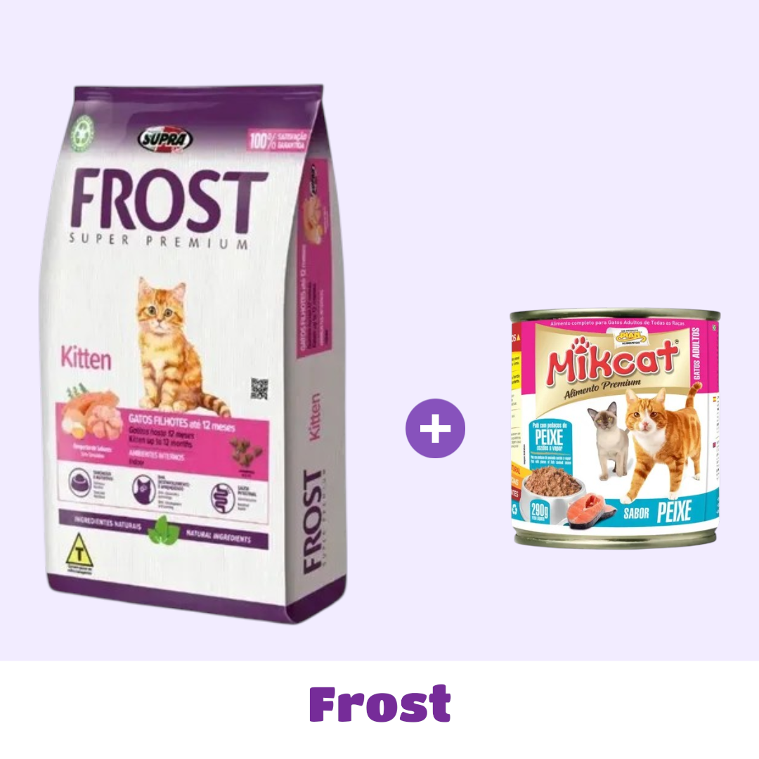 FROST GATITO 7,5 KG + SNACK DE 🎁