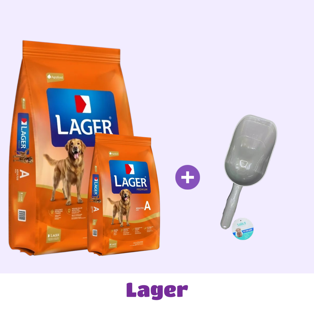 COMBO LAGER 32 KG + PALA DE 🎁