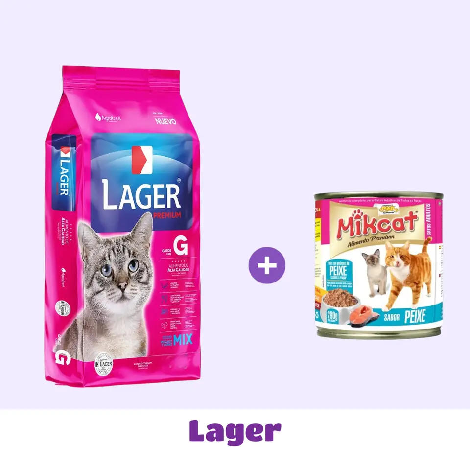 LAGER GATO 10 KG