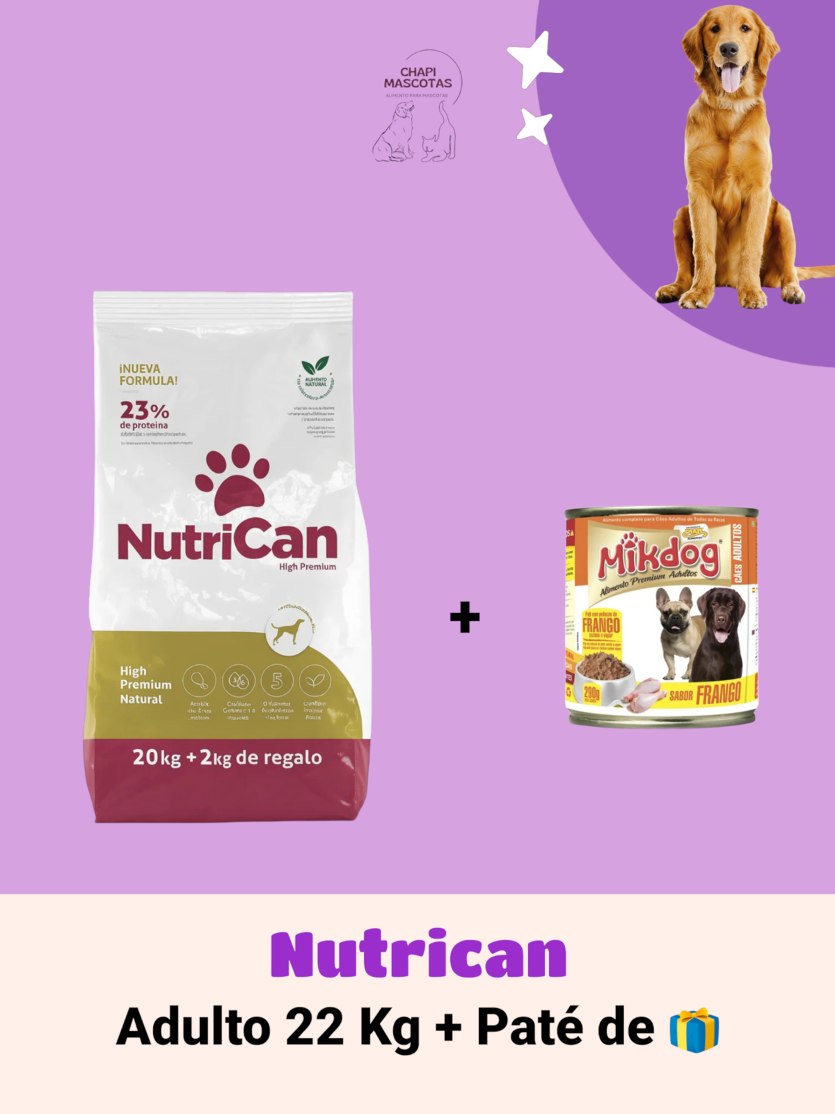 NUTRICAN 20 + 2 KG