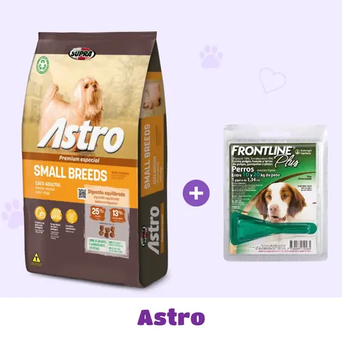 ASTRO RAZAS PEQUEÑAS 14 KG + PIPETA DE 🎁