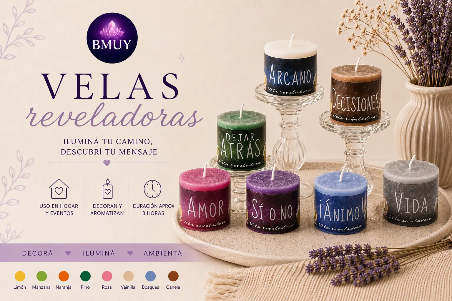 Velitas reveladoras
