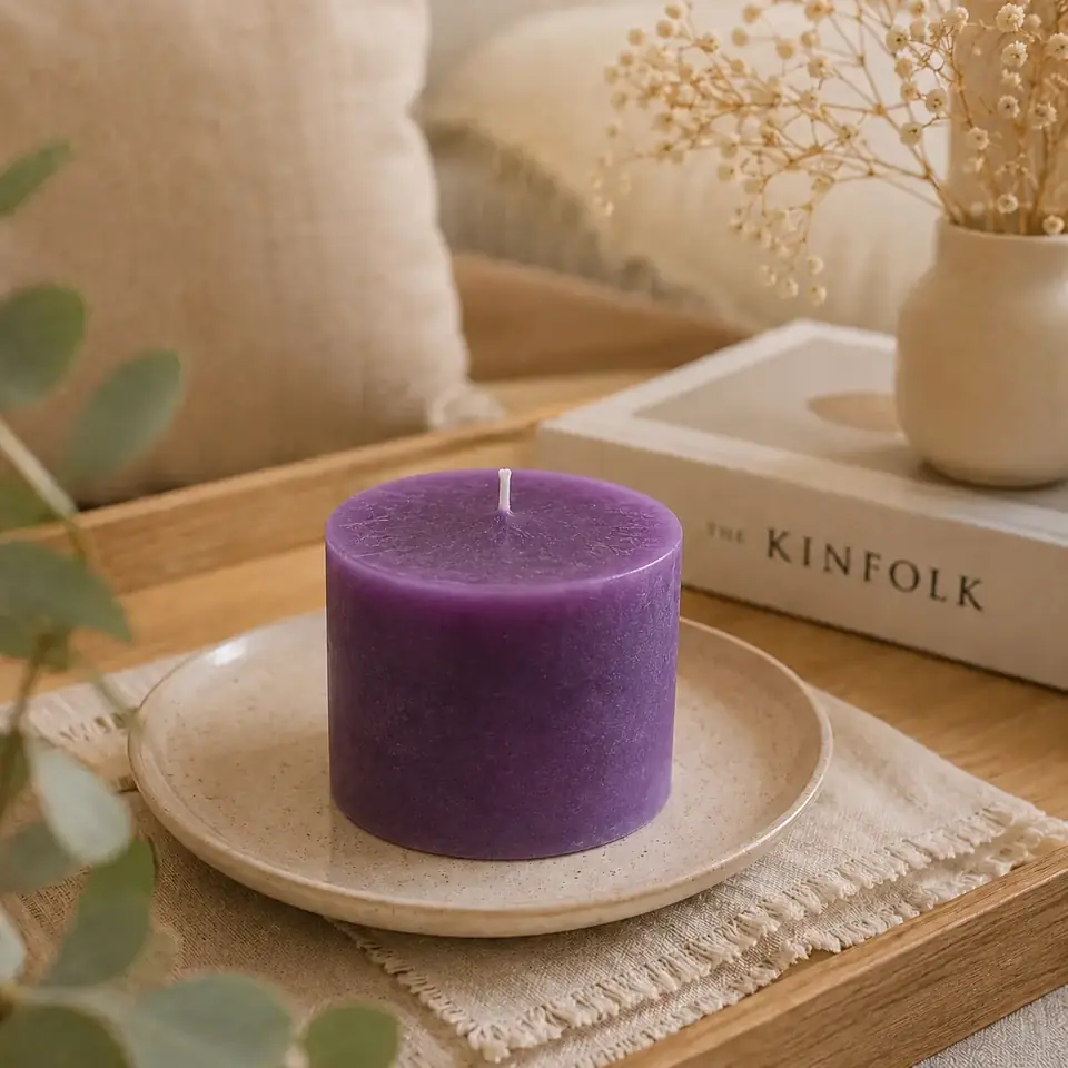 Velón aromático 6x5 Lavanda