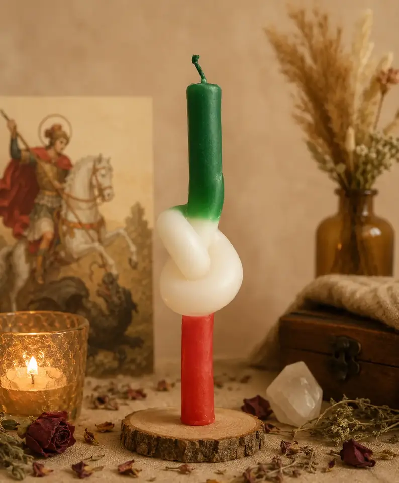 Vela nudo de San Jorge