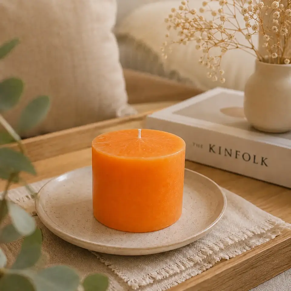 Velón aromático 6x5 Naranja