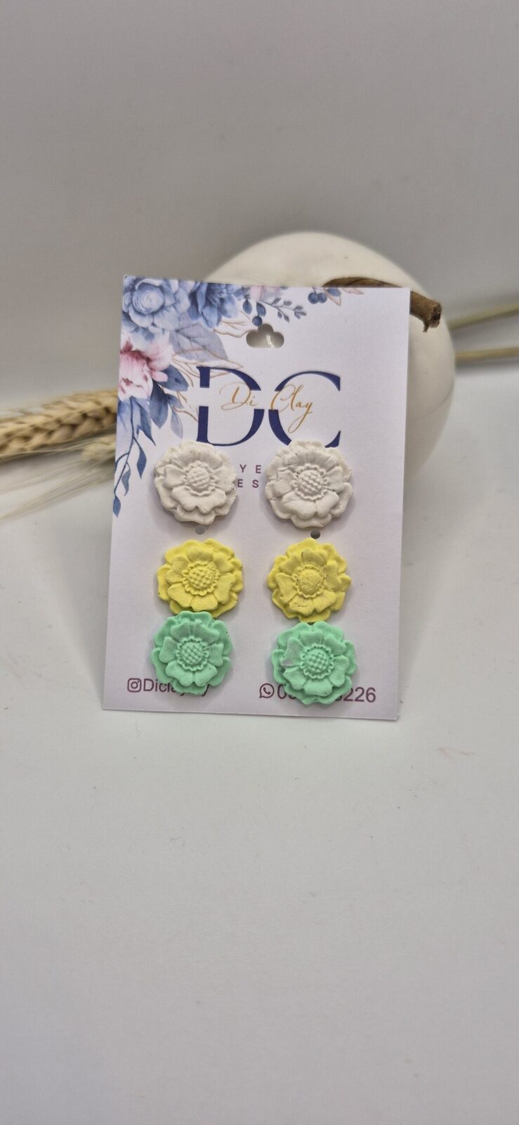 Combo x 3 mini flores