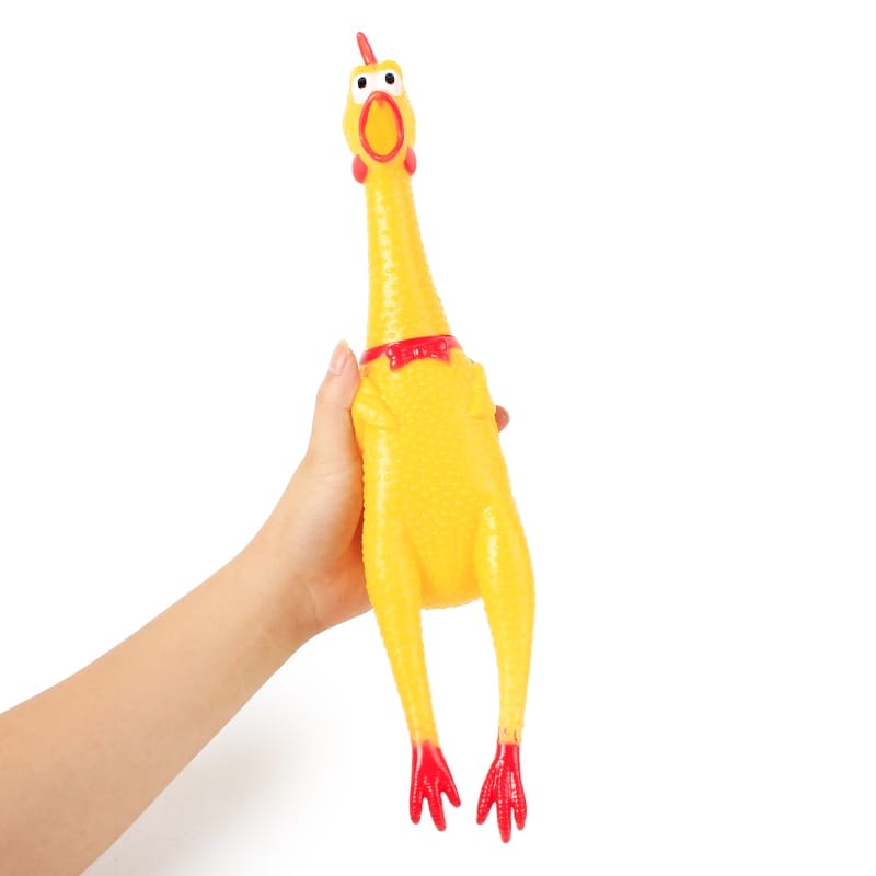 Juguete pollo grande