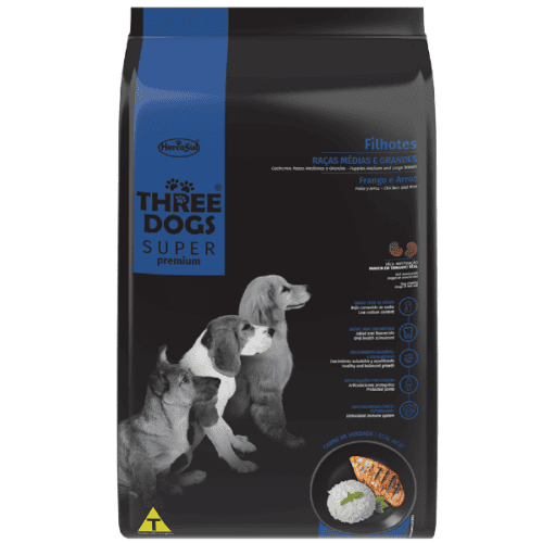 Three Dogs Cachorros SP 17kg