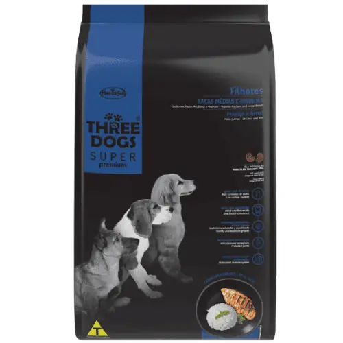 Three Dogs Cachorros SP 17kg
