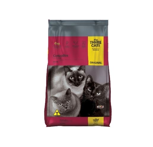 Three Cats Castrado Original 15 kg