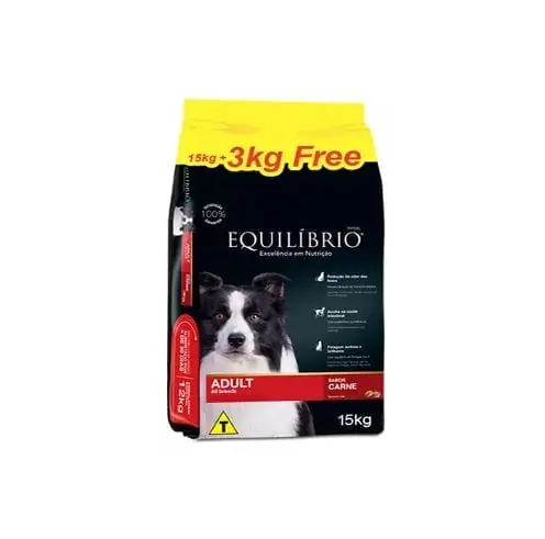 Equilibrio Adulto Carne 18 kg