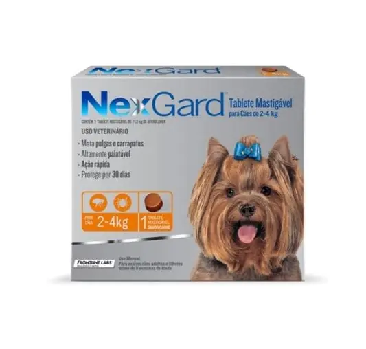 Nexgard 2 a 4 kg (1 comprimido)