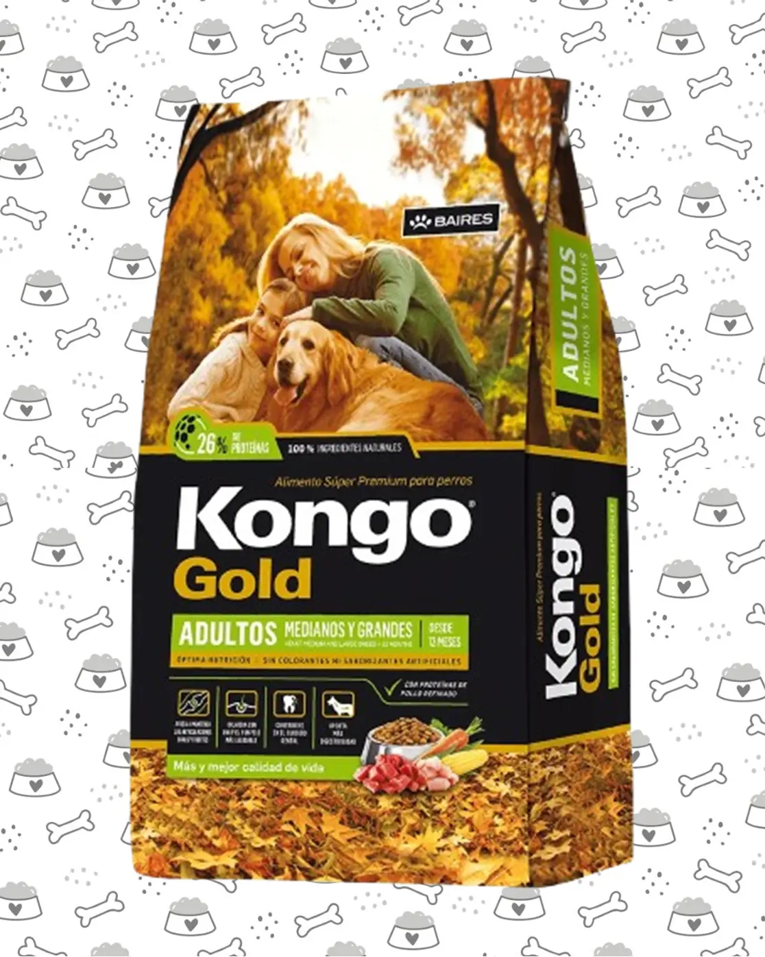 KONGO GOLD PERRO 21KG