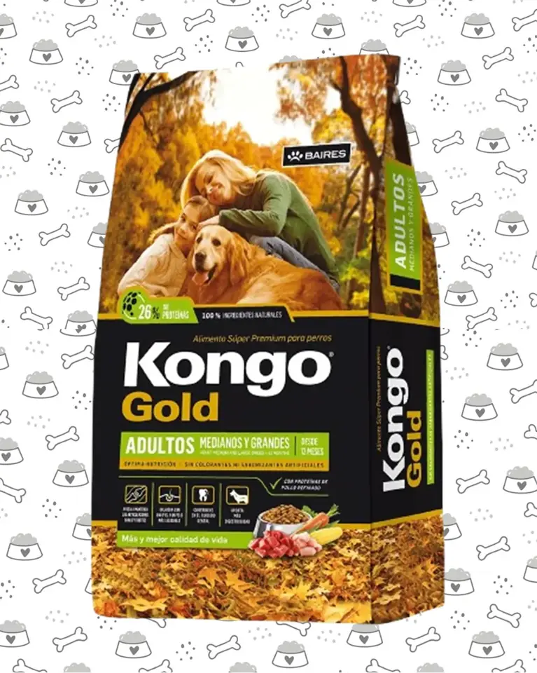 KONGO GOLD PERRO 21KG